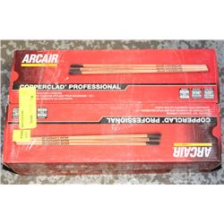 4 BOXES OF ARCAIR COPPERCLAD PRO WELDING ELECTRODE