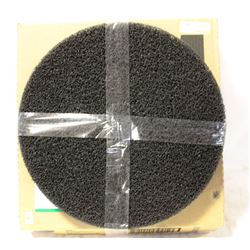 2 BOXES OF 17" BLACK FLOOR STRIPPING PADS