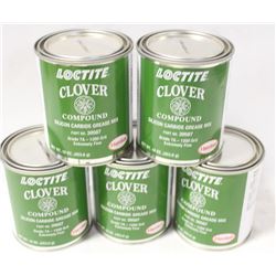 5 CANS OF LOCTITE CLOVER COMPOUND