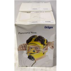 GROUP OF 2 NEW DRAGER PANORAMA NOVA FACEMASK