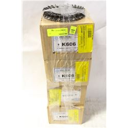 4 CASES(20 TOTAL) OF FELTON STEEL-WIRE BRUSHES