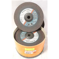 WALTER COMBO GRINDING DISCS 9" X 1/8" X 7/8"