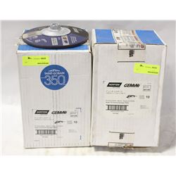 2 BOXES OF NORTON GEMINI GRINDING WHEELS