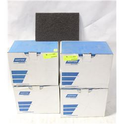 4 BOXES OF NORTON ABRASIVE CLEAN AND FINISH PADS