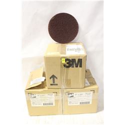 3 CASES OF SCOTCH-BRITE SURFACE CONDITIONING DISCS