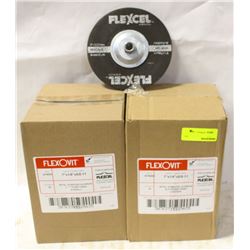 2 CASES OF FLEXOVIT CUTOFF DISCS