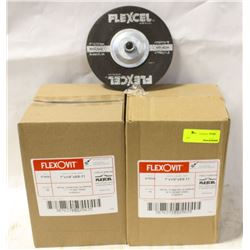 2 CASES OF FLEXOVIT CUTOFF DISCS
