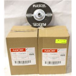 2 CASES OF FLEXOVIT CUTOFF DISCS