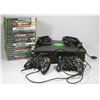 Image 1 : X BOX COMPLETE WITH CONTROLLERS AND PLUGS
