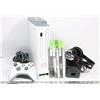 Image 1 : XBOX 360 WITH CORDS, CONROLLER,HEADPHONES