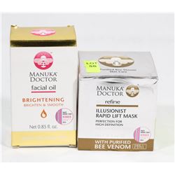 PAIR OF DR MUNUKA BEAUTY PRODUCTS