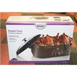 NEW IN BOX ROASTER OVEN, 16Q CAPACITY