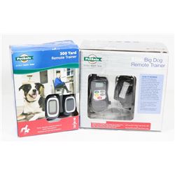 PET SAFE BIG DOG REMOTE TRAINER & 300 YARD REMOTE