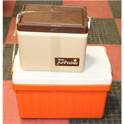 LOT OF 3 INCLUDING COLEMAN AND THERMOS COOLERS