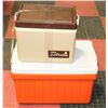 Image 1 : LOT OF 3 INCLUDING COLEMAN AND THERMOS COOLERS