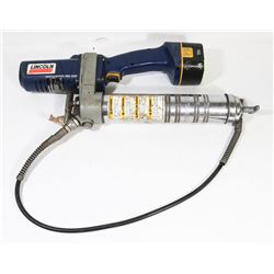 LINCOLN 12V 1200 POWERLUBER W/ BATTERY