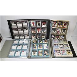 LOT OF 4 BINDERS OPEECHEE HOCKEY CARDS INCL