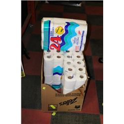 CASE OF ZELLERS TOILET PAPER