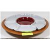 Image 1 : VINTAGE DIP AND SERVING PLATTER