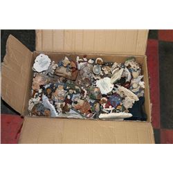 BOX OF ASSORTED BEAR ORNAMENTS