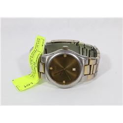 RELICA MEN'S WATCH WITH STAINLESS STEEL BRACELET