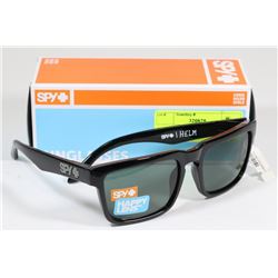 SPY HELM BLACK/ HAPPY GRAY GREEN SUNGLASSES