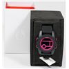 Image 1 : NIXON UNIT 40 BLACK/ MAGENTA WATCH