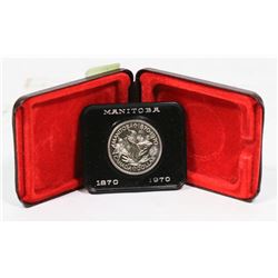 1870-1970 MANITOBA SILVER DOLLAR