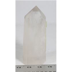 SNOW QUARTZ HEALING CRYSTAL - 6" TALL