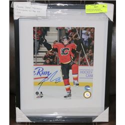 FRAMED SEAN MONAHAN AUTOGRAPH W/ PROAM COA.