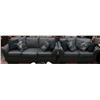 Image 1 : NEW AB 1140 GREY FABRIC 83" SOFA WITH 61" LOVESEAT
