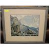 Image 1 : GOAT RANGE BY J.E.H. MACDONALD FRAMED PRINT