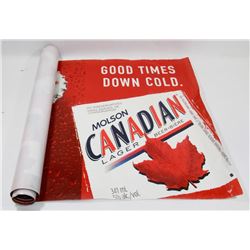UNKNOWN LENGTH MOLSON CANADIAN BANNER