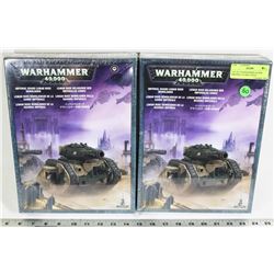 LOT OF 2 WARHAMMER 40,000K IMPERIAL GUARD LEMAN