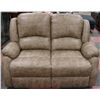 Image 5 : NEW DARIA BROWN LEATHERETTE RECLINING 76"