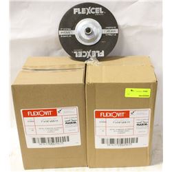 2 CASES OF FLEXOVIT CUTOFF DISCS