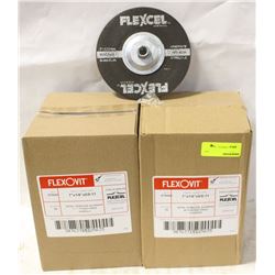 2 CASES OF FLEXOVIT CUTOFF DISCS