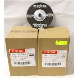 2 CASES OF FLEXOVIT CUTOFF DISCS