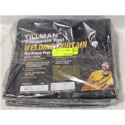 NEW TILLMAN WELDING CURTAIN 6' X 6'