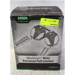 NEW PAIR MSA MINI PERSONAL FALL LIMITERS