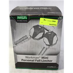 NEW PAIR MSA MINI PERSONAL FALL LIMITERS