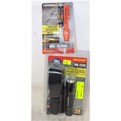 NEW PELICAN FLASHLIGHT(M62320) W/  HOLSTER &