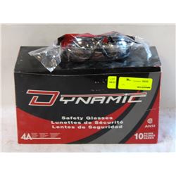 CASE OF DYNAMIC SAFETY GLASSES