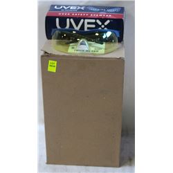 10 PAIRS OF UVEX VERSAPRO SAFETY GLASSES