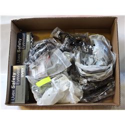 FLAT OF SAFETY EYEWEAR & REPLACEMENT LENSES