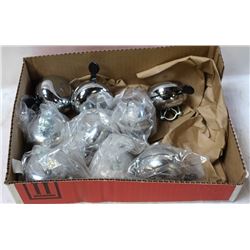 FLAT OF 9 PIPE / RAIL MOUNT BELLS