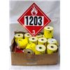 Image 1 : BOX OF DANGEROUS GOODS STICKERS & SIGNS
