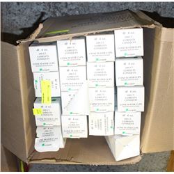 LOT OF 17 BOXES OF GENPAK PAPER WATER CONES