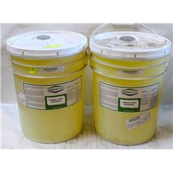 TWO 20L PAILS OF VERSAPRO LEMON LIQUID DISHWASH