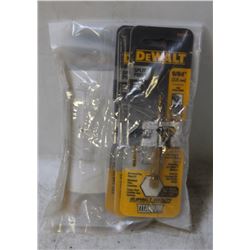 GROUP OF 6 NEW 9/64" DEWALT TITANIUM IMPACT-READY